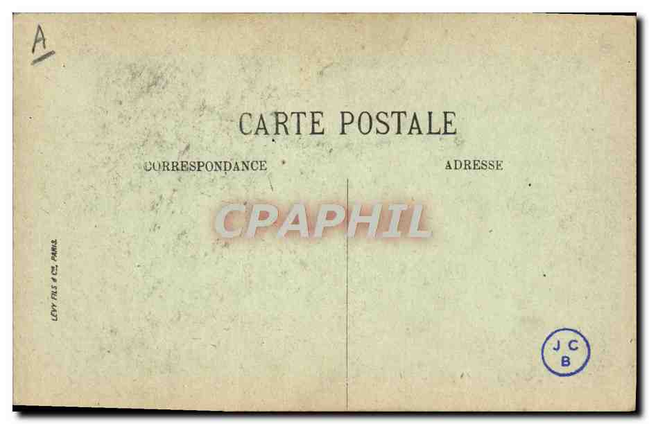 CPA Folklore Bretagne Bragou Bras  — Verso
