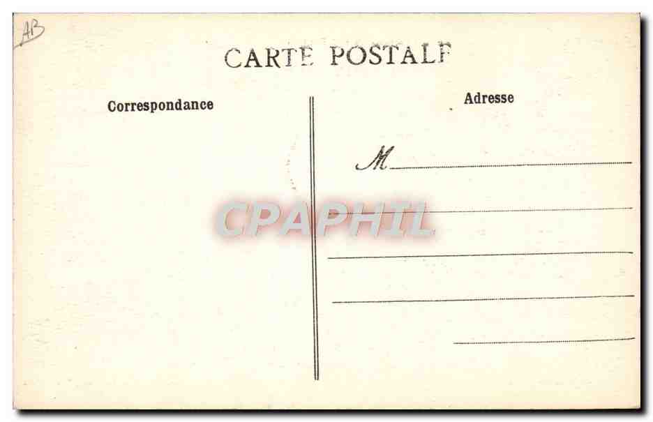 CPA Folklore Costumes de Pont Aven  — Verso
