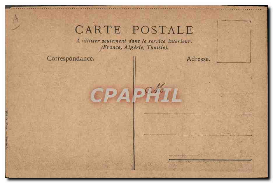 CPA Le President Arrivant au Colisee Rome  — Rückseite