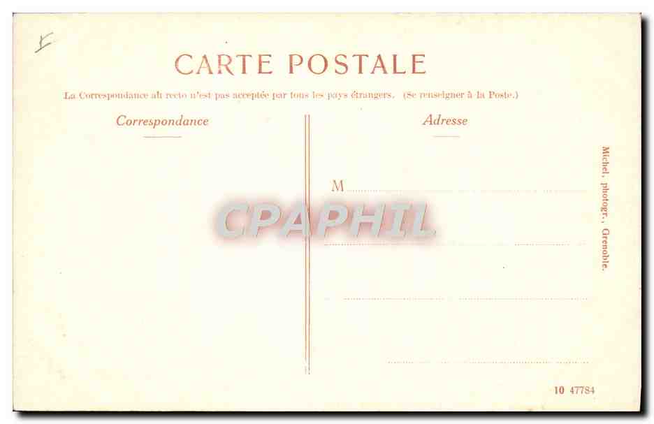CPA Barnave Le veritable instigateur de la Revolution Francaise — Rückseite