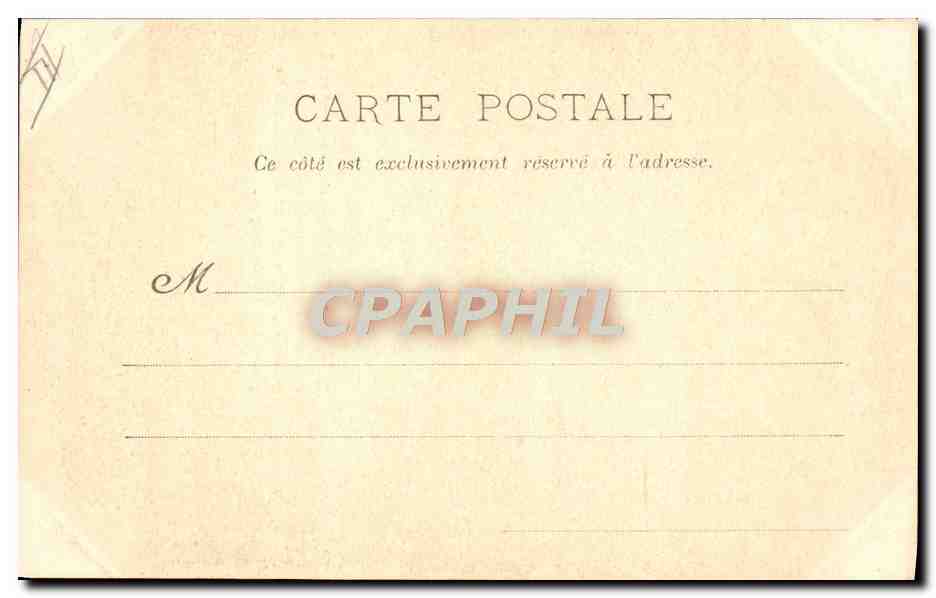 CPA Pensees profondes Amitie Parapluie — Verso
