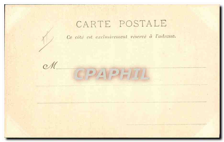 CPA Pensees Profondes  — Verso