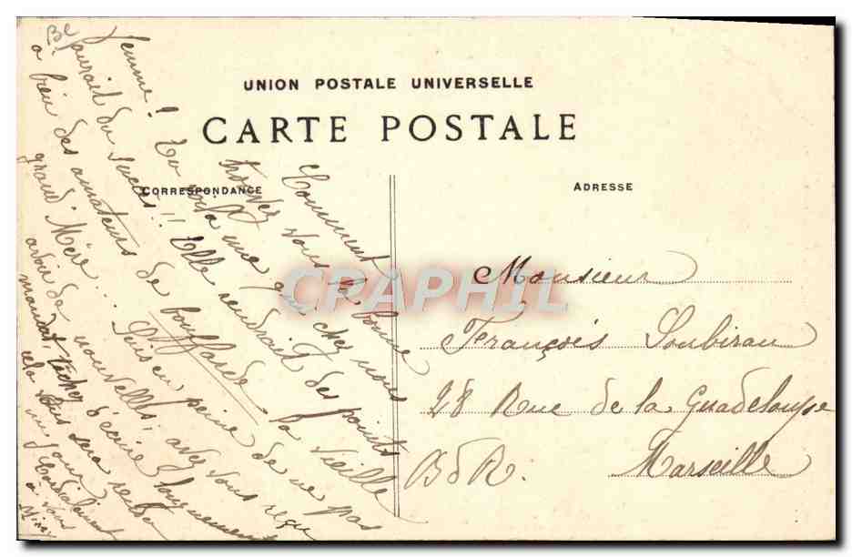 CPA Folklore Tabac Bretagne La pipe regaye ses vieux jours  — Verso