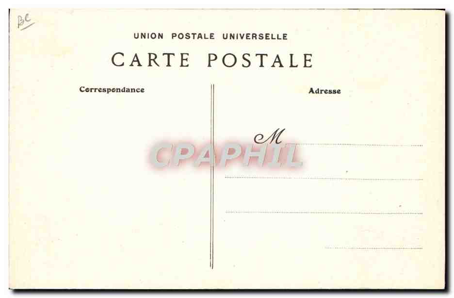 CPA Folklore Tabac Morlaix La vieille porteuse d'eau fumant sa pipe — Verso