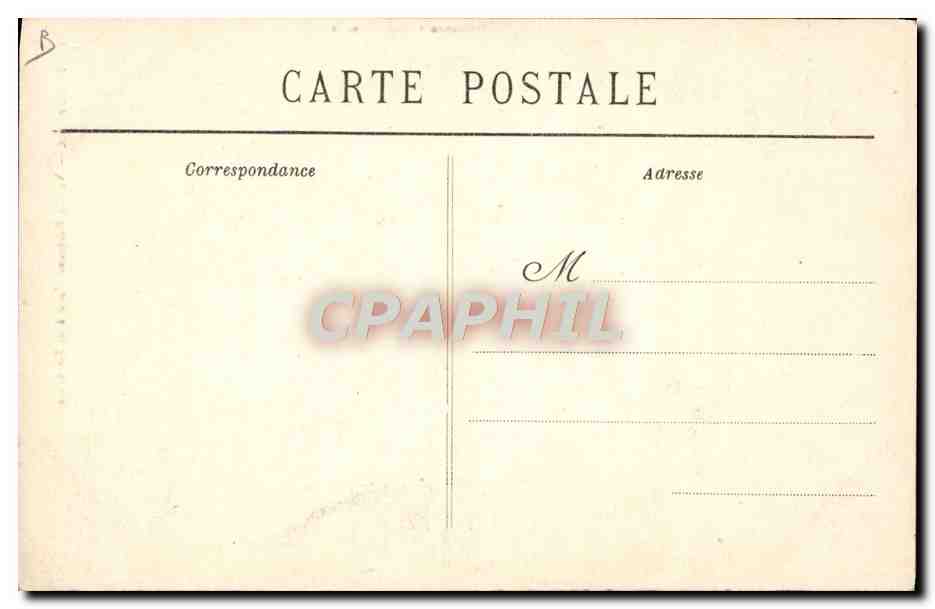 CPA Folklore Tabac Morlaix Vieille porteuse d'eau a la fontaine  — Verso
