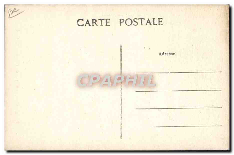 CPA Folklore Tabac Type de fumeuse du Cap et de la Pointe du Raz — Verso
