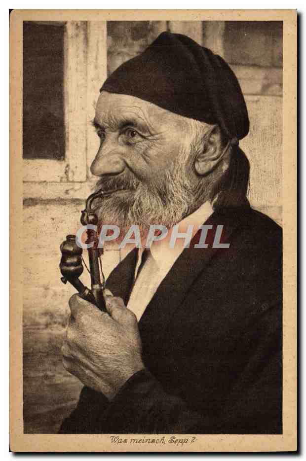 CPA Folklore Tabac Fumeur de pipe Bern Suisse 