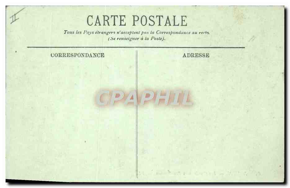CPA Bateau Peniche Rouen Les quais vers Bon Secours — Back