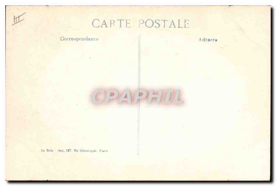 CPA Bateau Peniche Lagny Maison sur bateau coulee par un obus  — Back