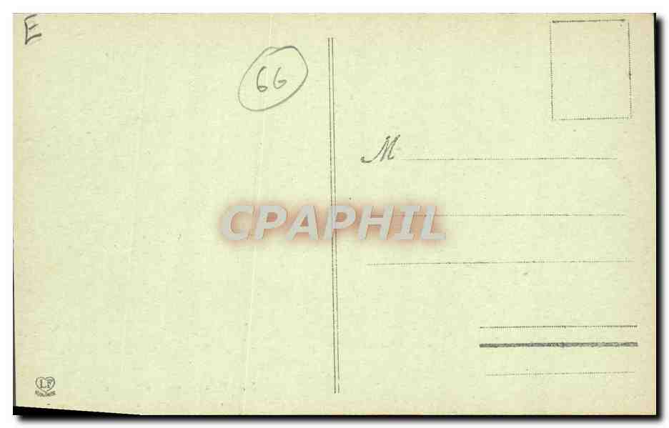 CPA Foret Folklore Pyrenees Orientales Muletiers transporteurs de bois TOP — Rückseite