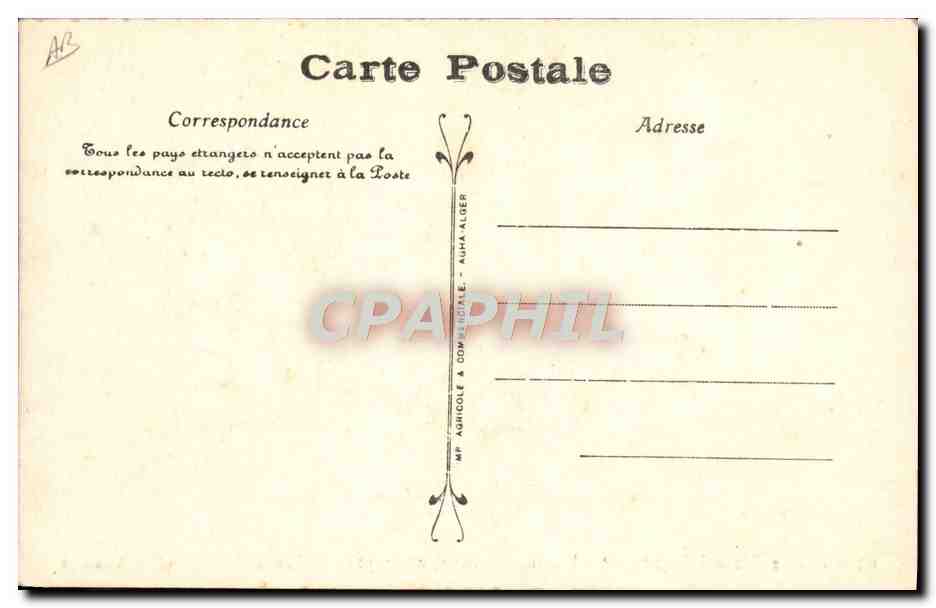De Generaal Chanzy — Algemene Transatlantische Maatschappij, gesunkene op 12 Februari 1910, op de Balearen — Achterkant