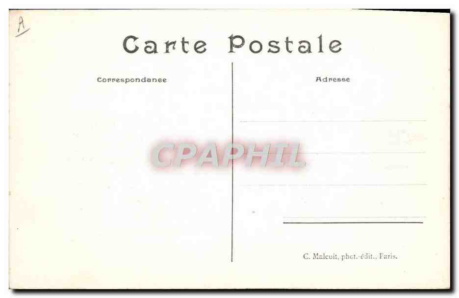 Arrivée de la "Guyane" — Le Havre — C.M. — Achterkant