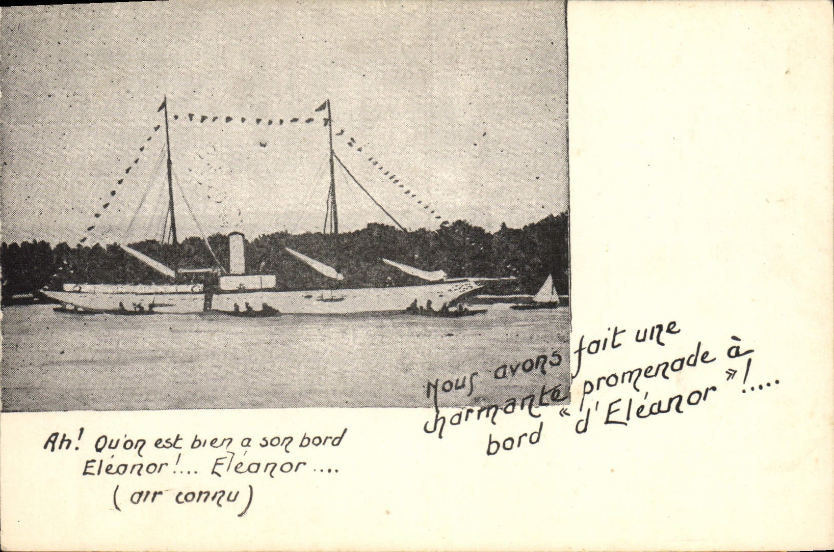 Yacht a vapore ELEANOR — Ex-Yacht della Famiglia Reale Inglese — Bréhat