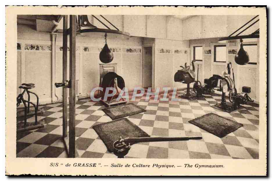 Sala de Cultura Física — S/S de Grasse — El Gimnasio