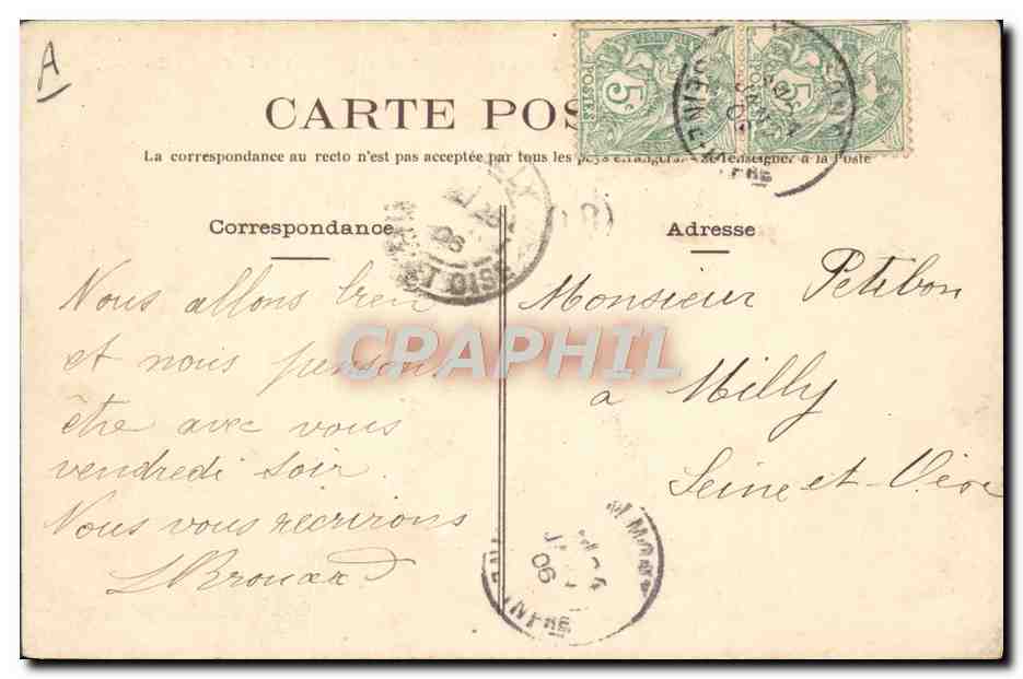 El transatlántico « LA GASCogne » A-B. — Le Havre — Editor: A-B. — Reverso