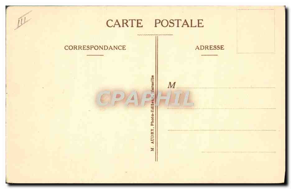 CPA Bateau Paquebot Cie de Navigation mixte Cie Touache Gouverneur General Tirman — Verso