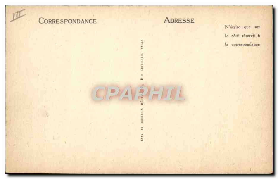 CPA Bateau Paquebot France Le Havre Cie Generale Transatlantique  — Verso