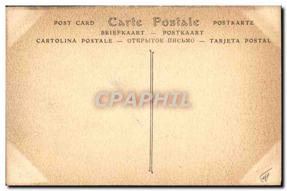 CPA Bateau Paquebot Le Havre Amenagements interieurs du Paquebot France de la Compagnie Generale Transatlantique Hall — Verso