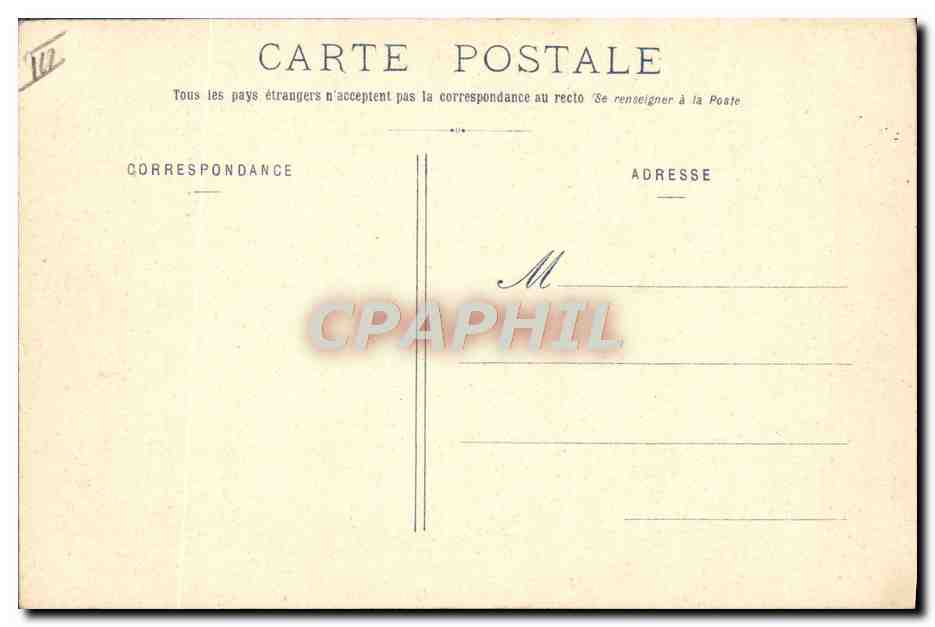 Le Coq du Village — Point d'importance à l'horizon, embrassez Lise... ou bien Lison. — Éditeur non visible — Verso
