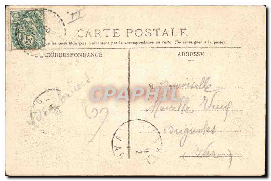 CPA Fantaisie Prenom Marcelle — Rückseite