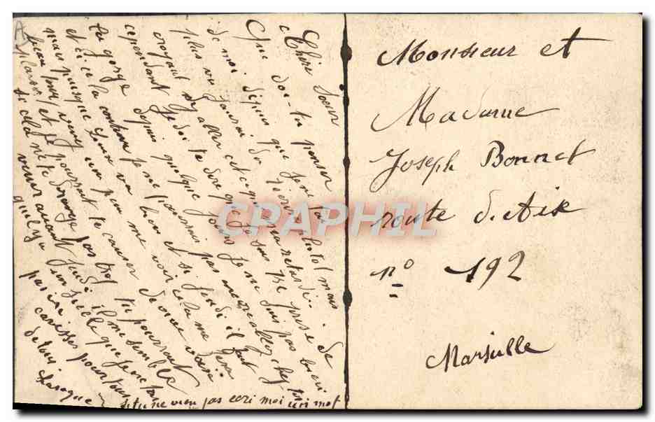CPA Fantaisie Prenom Louise  — Rückseite