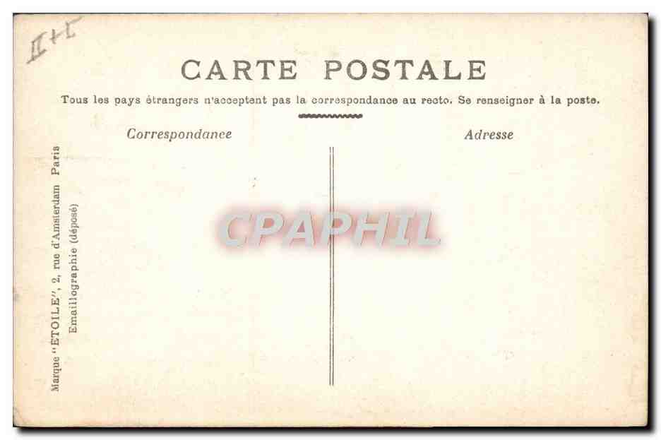 CPA Fantaisie Prenom Louise — Rückseite
