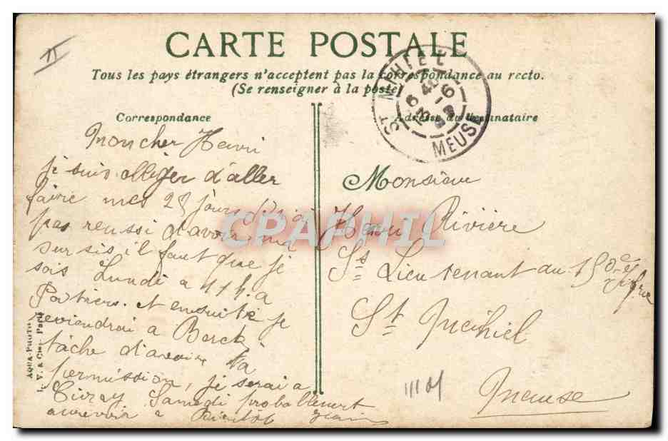CPA Ane Mule Berck Plage Les voitures de malades sur la plage  — Rückseite