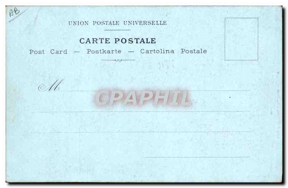 CPA Fantaisie Illustrateur Frejus — Rückseite