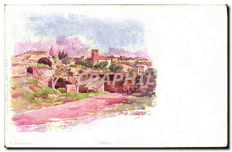 CPA Fantaisie Illustrateur Frejus 