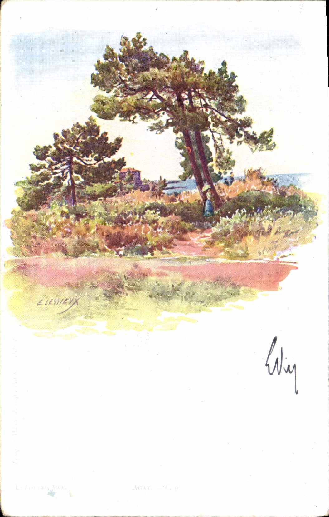 CPA Fantaisie Illustrateur Agay