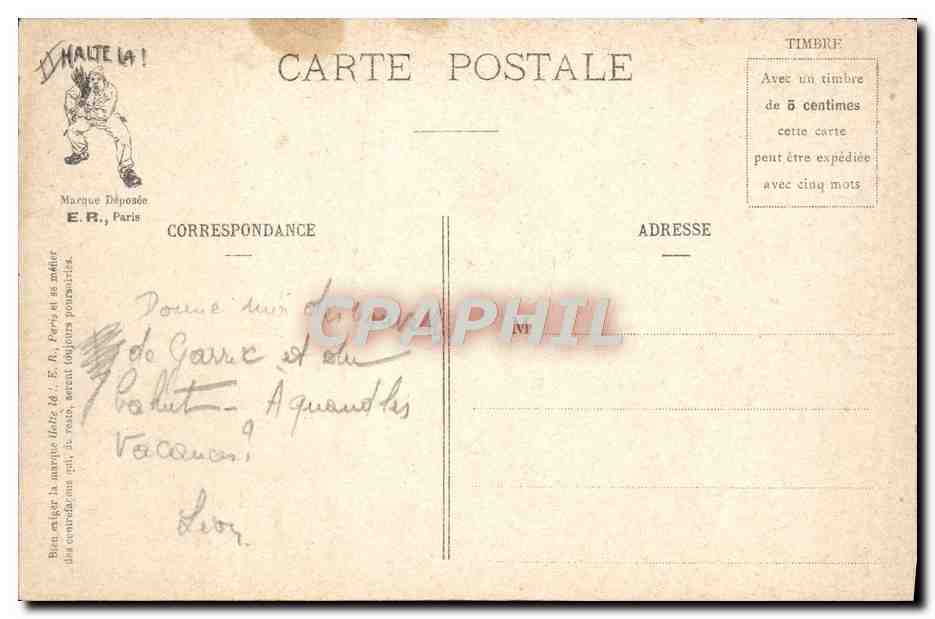 L'ENVIE — Les sept péchés capitaux du soldat — E.R. Paris, N° 638 — Reverso