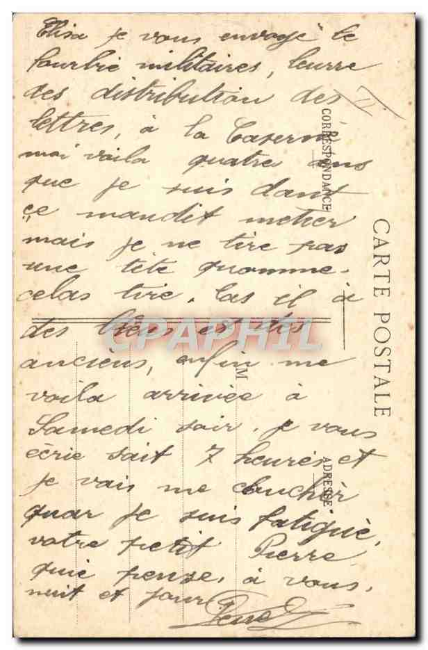 Les Lettres — À la Caserne — E.A. Paris, Déposé — Reverso