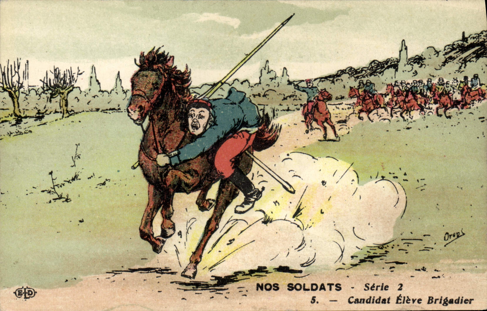 Nos Soldats — Série 2 — Candidat Élève Brigadier — Éditeur EBD