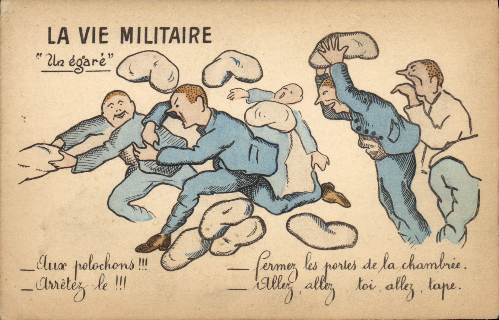 La vie militaire — "Un égaré" — M.G.A. (éditeur)