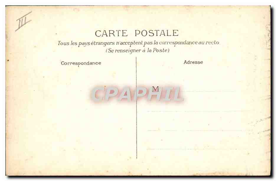 CPA Militaria En ville — Rückseite