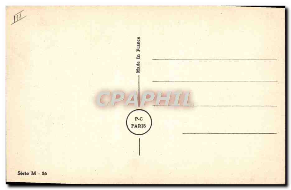 CPA Militaria Hiver  — Rückseite