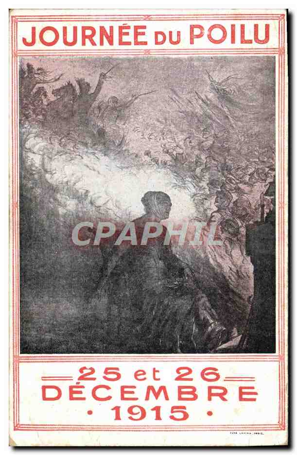 CPA Militaria Journee du poilu 1915
