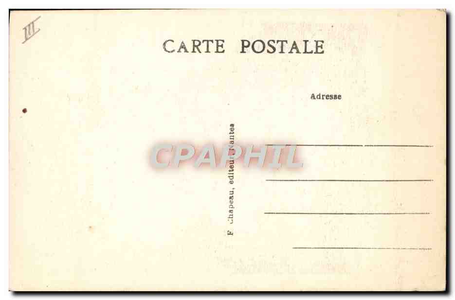 CPA Folklore En Bretagne vers 1840 Femmes des environs de Niort  — Verso