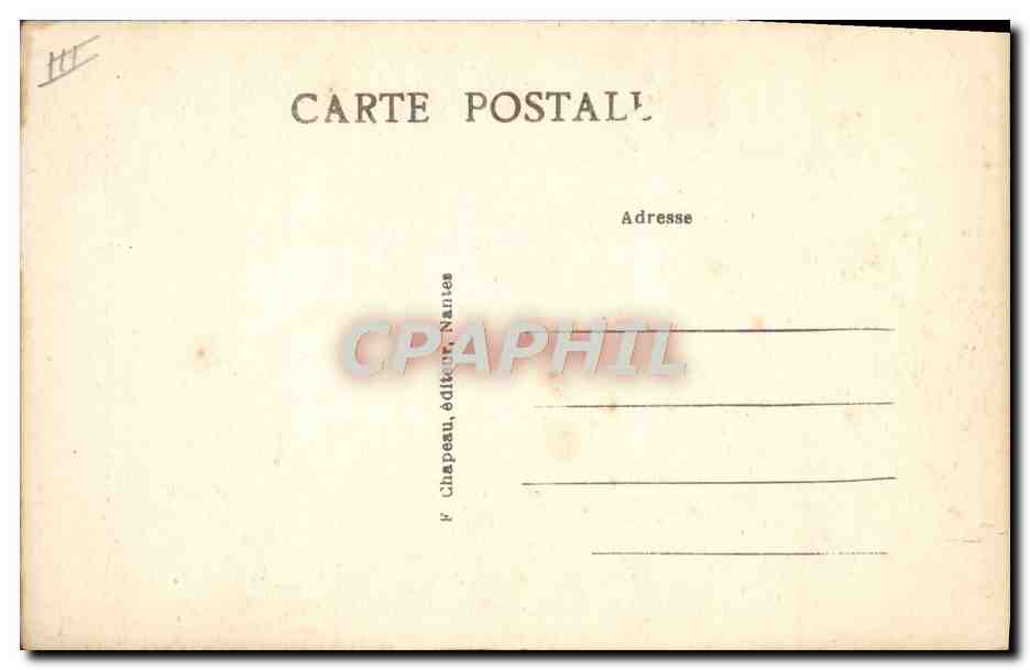 CPA Folklore En Bretagne vers 1850 Costumes de fete des femmes de Machecoul  — Verso