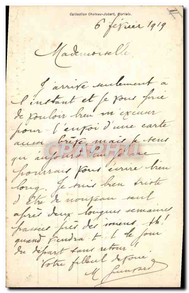 CPA Folklore A Guillou Benediction de la mer a Concarneau Musee de Morlaix  — Rückseite