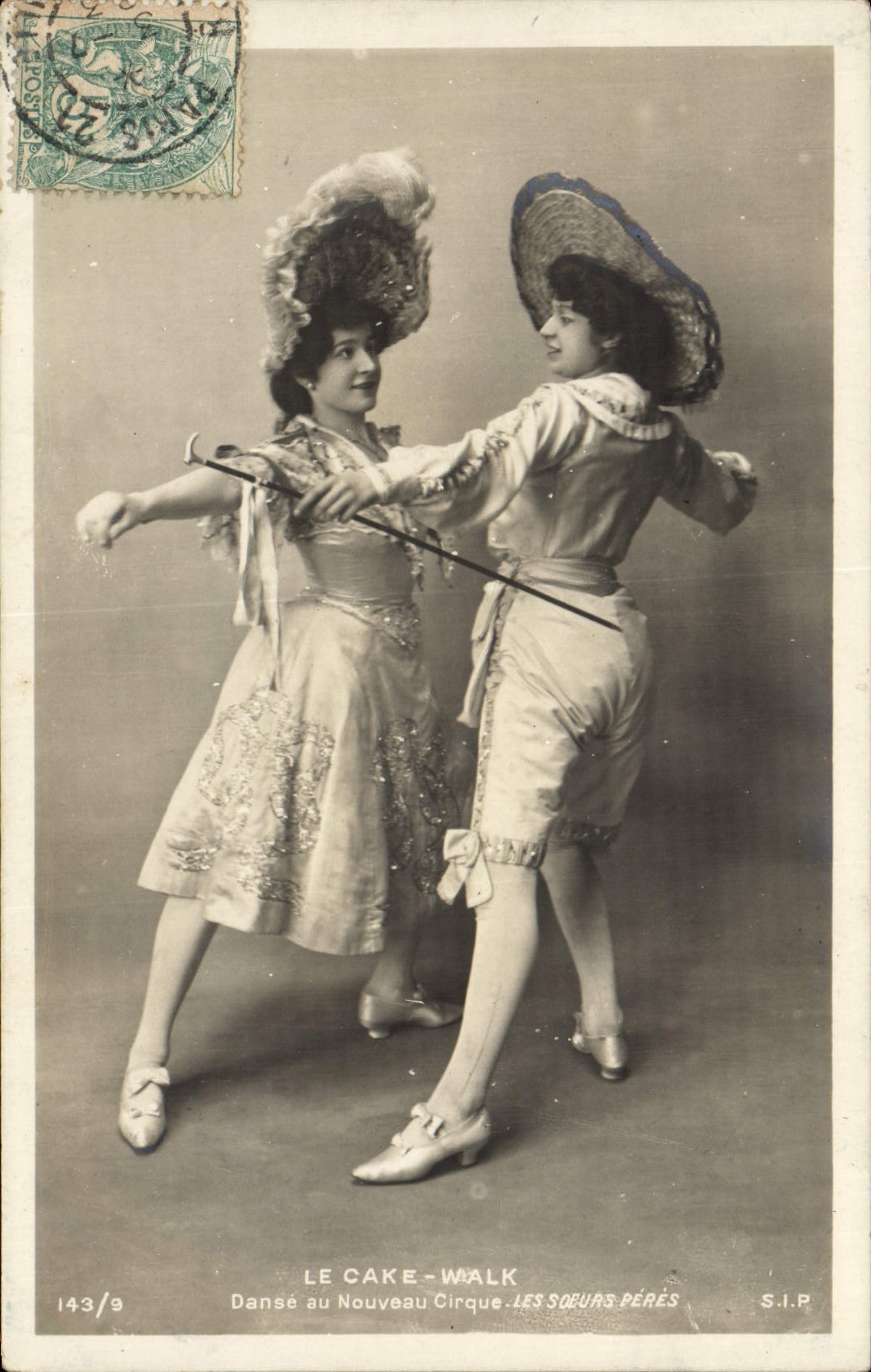 Il Cake-Walk — Danza al Nuovo Circo — LE SOEURS PÉRÉS — S.I.P. — n° 143/9