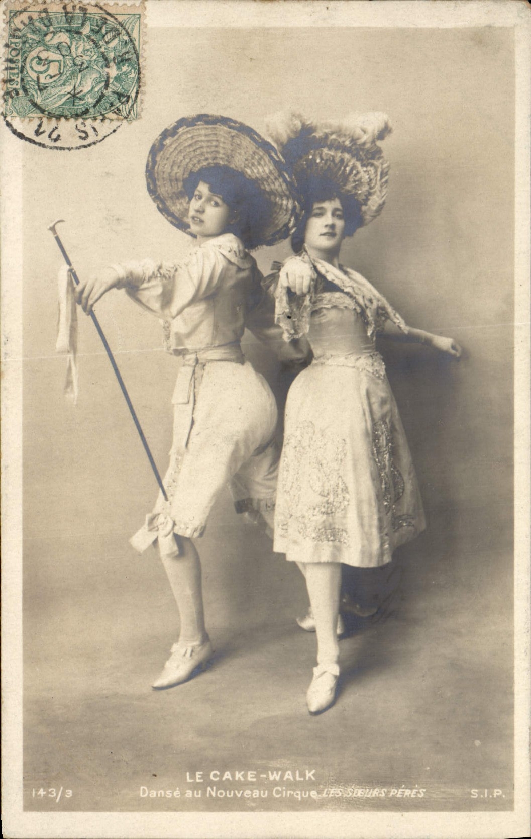 El Cake-Walk — Danza en el Nuevo Circo — Los Señores Pérès — S.I.P. n°143/3