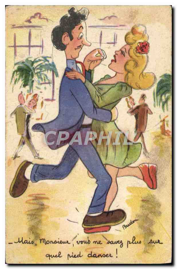 CPA Fantaisie Danse Femme 