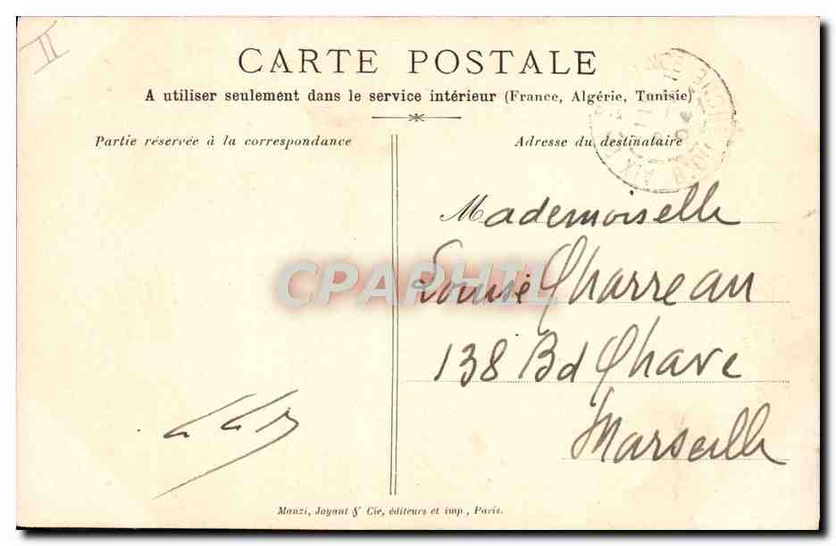 Le Menuet — Mlle Blanche Mante et Mlle Louise Mante — Phot. Paul Boyer, Pl. 15 — Verso