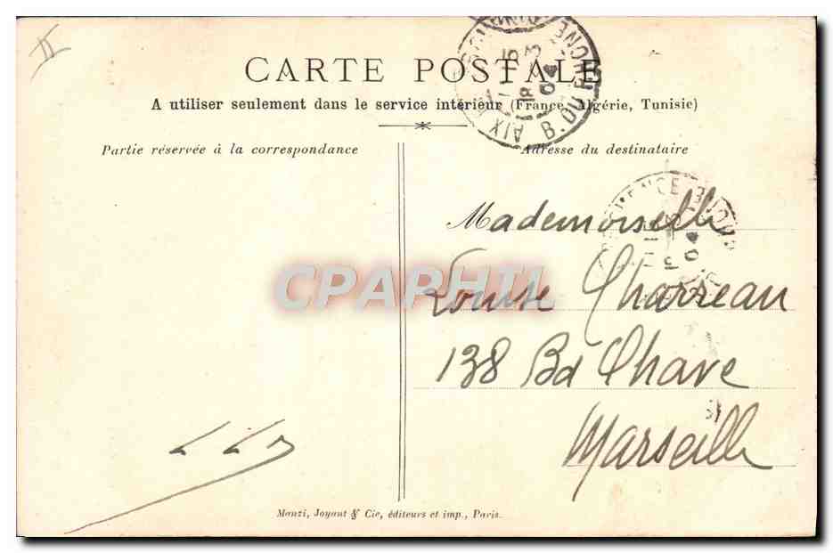 Valse moderne style — Mlle Blanche Mante et Mlle Louise Mante — Phot. Paul Boyer, Pl. 6 — Verso