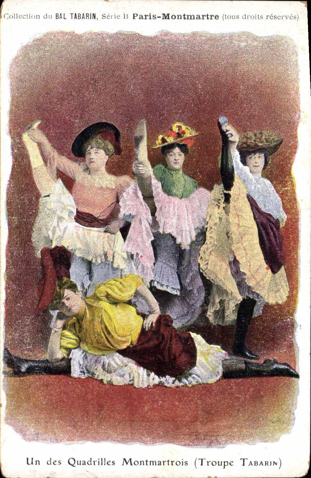 Quadrilles Montmartrois — Troupe Tabarin — Collection du BAL TABARIN, Série B Paris-Montmartre
