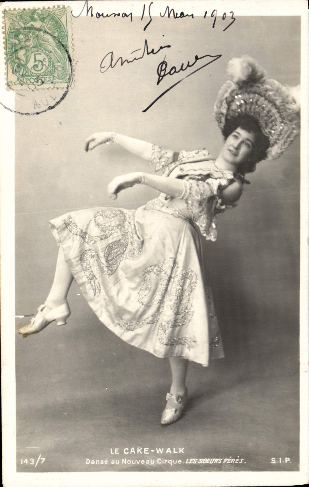 Danse au Nouveau Cirque — Le Cake-Walk — S.I.P. n°143/7