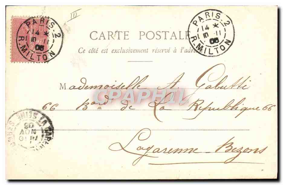 Leçon de Cake-Walk - Le dos à dos — Phototype A. Bégueret & Cie, Nancy, n°3 — Reverso