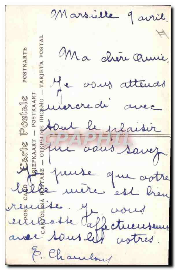 CPA Fantaisie Danse Femme Salon des femmes peintres 1913 Delions Danseuse — Rückseite