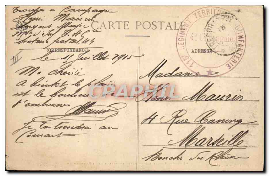 Ban-de-Sapt (Vosges) — Forstschulzuchtgarten über der Fontenelle — Ad. Weick, Saint-Dié, Nummer 5876 — Rückseite